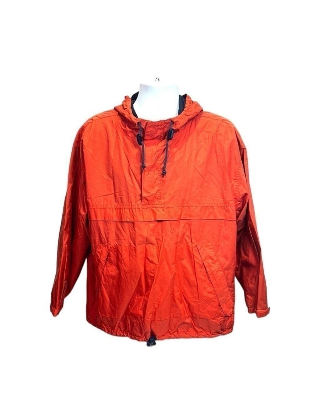Gap Vintage Men’s Orange Windbreaker Jacket Size M